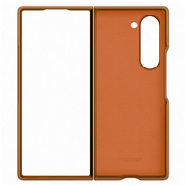 tank telefonai - Samsung Eco-leather Case EF-VF956PJE Fold6 (Tan) - 6 nuotrauka