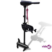 vidaXL P16, 36LBS Elektrinis valties variklis, Juodas (Black)