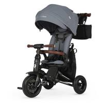 triratukas qplay nova - Qplay triratukas Nova Deluxe, pilkas (Grey) - 2 nuotrauka
