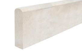 Tvoros pamatas, betoninis, lygus, matmenys 2500 x 200 x 40 mm, baltos spalvos TP250020040B