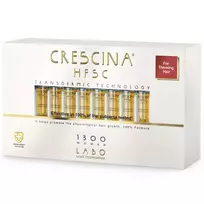 Labo Crescina Transdermic HFSC 1300 serumas ampulėse plaukų augimui, 20 vnt., 3.5 ml