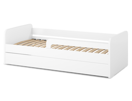 vaikiska lovyte - Duuli Vaikiška lova, 80x200 cm, balta (White) - 1 nuotrauka