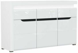 Liveo Komoda Irma IM4, balta (White)