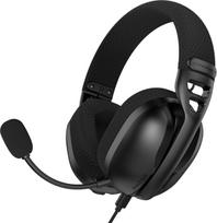 1 1 ausines - HATOR Hyperpunk 3 USB ESH10 Juodas (Black) - 1 nuotrauka