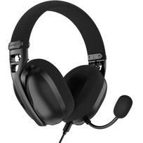 1 1 ausines - HATOR Hyperpunk 3 USB ESH10 Juodas (Black) - 2 nuotrauka
