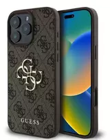 pro monosyte - Guess GUHCP16L4GMGBR dėklas skirtas Apple iPhone 16 Pro rudas (Brown) - 2 nuotrauka