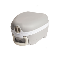 kelioniniai naktipuodziai - My Carry Potty Mokomasis nešiojamas naktipuodis, Pilkas (Grey) - 2 nuotrauka