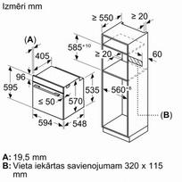 imontuojamos orkaites 60 - Bosch HBG578EB7 - 9 nuotrauka