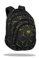 juoda mokykline coolpack kuprine - CoolPack Drafter Quake, juoda/geltona (Black/Yellow) - 2 nuotrauka