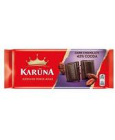 juodasis sokoladas 80 - Šokoladas KARŪNA, juodasis (Black), 80 g - 1 nuotrauka