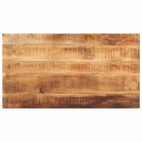 vidaXL Stalviršis, mango medienos masyvas, stačiakampis, 120x70x25mm