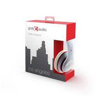 3.5 mm jack - Gembird Los Angeles White (Baltos) - 3 nuotrauka