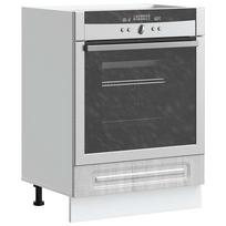 orkaites spintele - Kalmar Oven Cabinet, Pilka sonoma ąžuolo (Grey Sonoma Oak), 60x46x81.5 cm - 1 nuotrauka