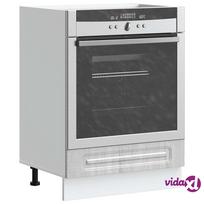 orkaites spintele - Kalmar Oven Cabinet, Pilka sonoma ąžuolo (Grey Sonoma Oak), 60x46x81.5 cm - 2 nuotrauka