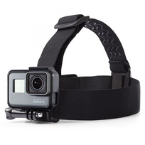 laikiklis - Tech-Protect GA100 Galvos Laikiklis GoPro / DJI Juodas (Black) - 1 nuotrauka