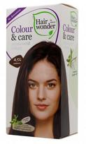 HAIRWONDER Colour & Care ilgalaikiai plaukų dažai be amoniako 100ml 4.56 Kaštonas (Chestnut)