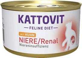 vistiena - Šlapias kačių maistas Kattovit Feline Diet Niere/Renal, vištiena, 0.185 kg - 2 nuotrauka