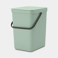 senukai siuksliadeze - Brabantia Sort & Go šiukšliadėžė, 25 l, nefrito žalia (Jade Green) - 1 nuotrauka