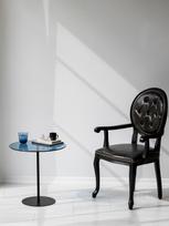 Kalune Design Kavos staliukas Chill-Out, Mėlynas/Juodas (Blue/Black)