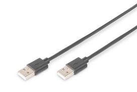 usb a male to a male - Assmann Cable USB to USB Black 1.8m - 1 nuotrauka