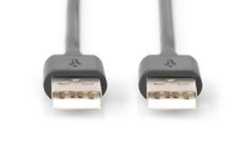 usb a male to a male - Assmann Cable USB to USB Black 1.8m - 2 nuotrauka