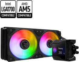msi mag coreliquid - MSI MPG CoreLiquid D240 Juodas (Black) - 1 nuotrauka