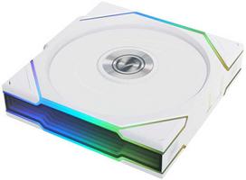 argb ventiliatoriai - Lian Li UNI FAN TL Wireless 120 mm Balta (White) - 1 nuotrauka