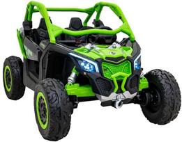 Vaikiškas elektrinis keturratis Maverick Turbo RR, žalias (Green)
