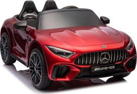 Dvivietis vaikiškas elektromobilis Lean Cars Mercedes AMG SL63, raudonas (Red)