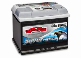 akumuliatoriai sznajder - Sznajder Silver Premium 12V 65Ah 620A EN - 2 nuotrauka