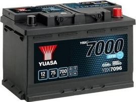 Yuasa YBX7096 12V 75Ah 700A EFB