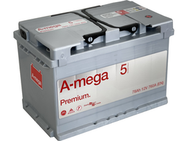 akumuliatorius 12v 8ah - A-MEGA Premium 78Ah 760A 12V - 1 nuotrauka