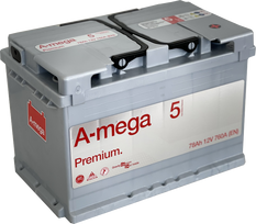 akumuliatorius 12v 8ah - A-MEGA Premium 78Ah 760A 12V - 2 nuotrauka