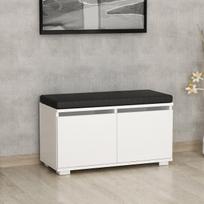 Kalune Design Drago batų spintelė, balta (White)