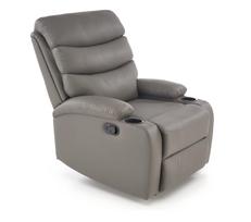 pilka fotel - Fotelis reglaineris Halmar PERUS, pilka (Grey) - 1 nuotrauka