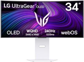 34 oled monitoriai - LG 34GX90SA-W - 1 nuotrauka
