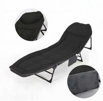 ATL DA380A Sulankstomas turistinis gultas, juodas (Black)