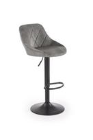baro kede h101 - Baro kėdė Halmar H101, pilka (Gray) - 2 nuotrauka
