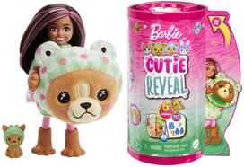 Lėlė su priedais Mattel Barbie Cutie Reveal HRK29, 12 cm