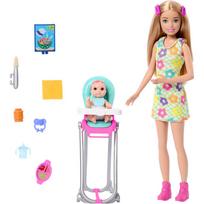 Lėlė su priedais Mattel Barbie Skipper Babysitters, 29 cm