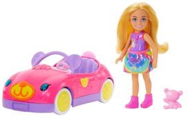 barbie automobilis - Lėlė su priedais Mattel Barbie Chelsea, 12 cm - 1 nuotrauka