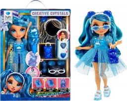 Lėlė su priedais Rainbow High Creative Crystals Skyler, 28 cm