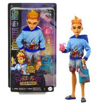 Lėlė berniukas, su priedais Mattel Monster High Scare-Adise Island Heath Burns HRP69, 30 cm