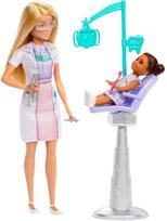 leles - Lėlių rinkinys Mattel Barbie You Can Be Anything Dentist JCR74, 29 cm - 1 nuotrauka
