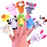 Pirštininė lėlė Animals ZA3675 ZA3675, 5 cm