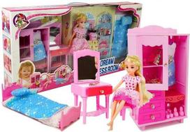 Lėlė su priedais Lelia Dream Princess Room, 27 cm