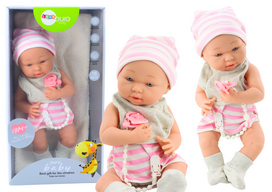 Lėlė - kūdikis su priedais Pure Baby, 42 cm