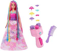 Lėlė su priedais Mattel Barbie Dreamtopia Twist N Style, 29 cm
