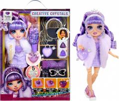 rainbow high leles 28 - Lėlė su priedais Rainbow High Creative Crystals Violet, 28 cm - 1 nuotrauka