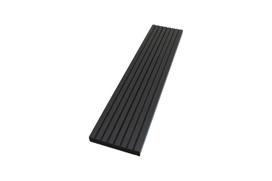 WPC terasinės lentos apdailos profilis Garden Center, medienos plastiko kompozitas (wpc), 300 cm x 7.1 cm x 1.1 cm, pilka
